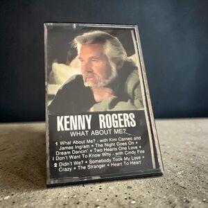 Kenny Rogers 'What About Me?' Cassette